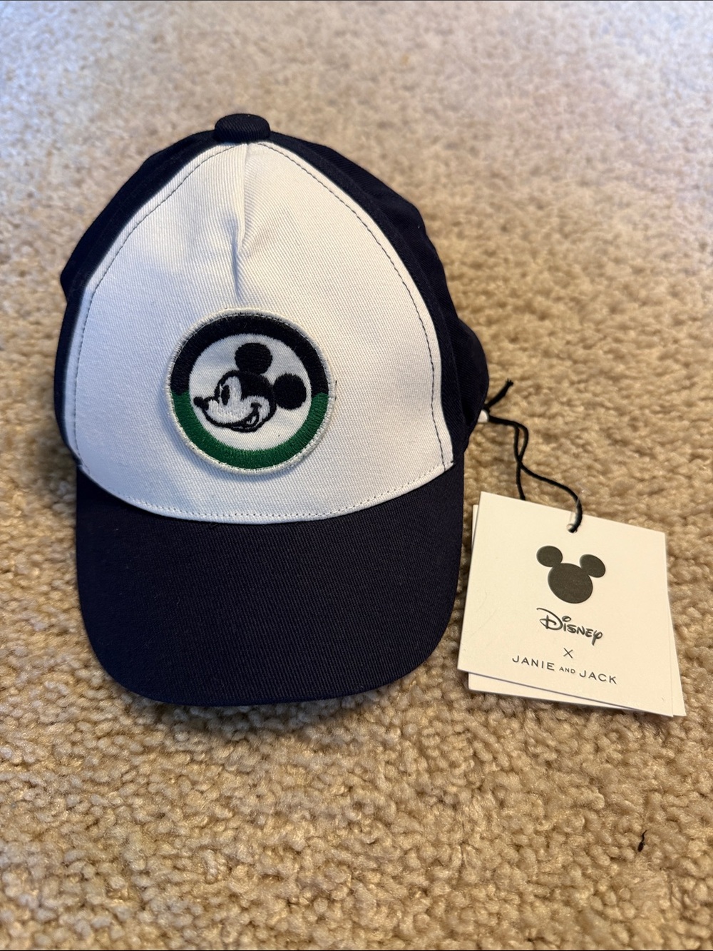 Janie and Jack Disney Mickey Baseball Hat